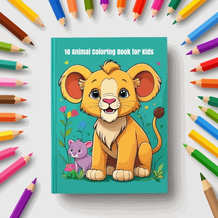 Free animal coloring pages for kids