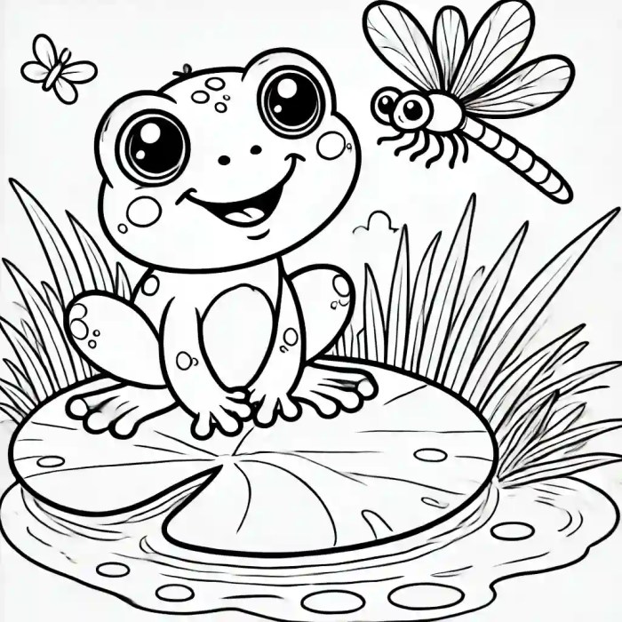 Printable cute animal coloring pages