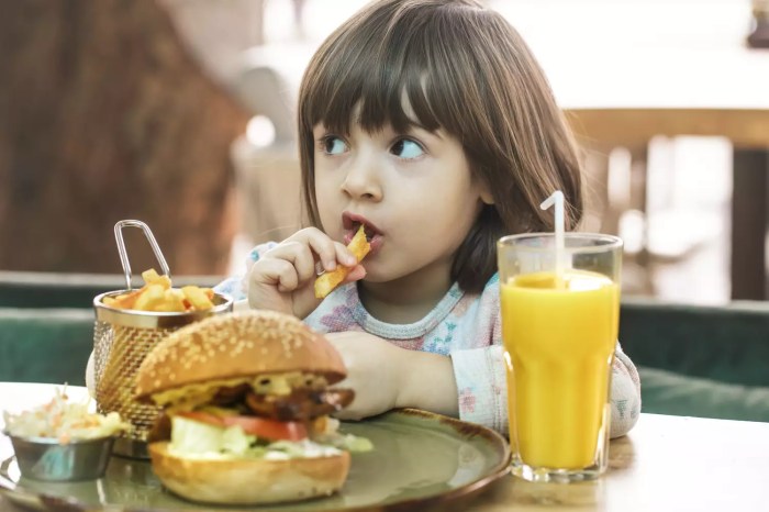 Warum ernähren sich heutzutage die kinder ungesund