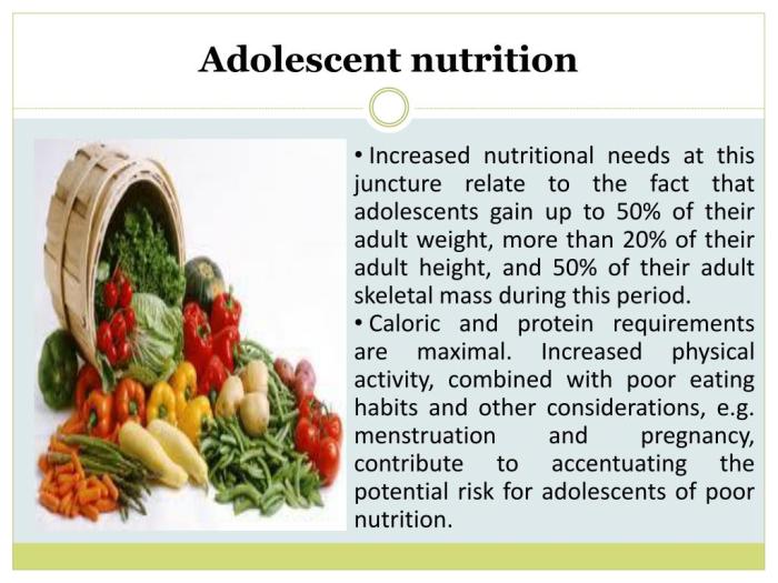 Ernährung von kindern und jugendlichen