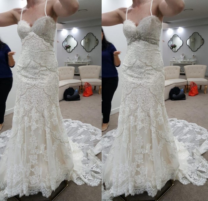 Wedding dress alterations cost