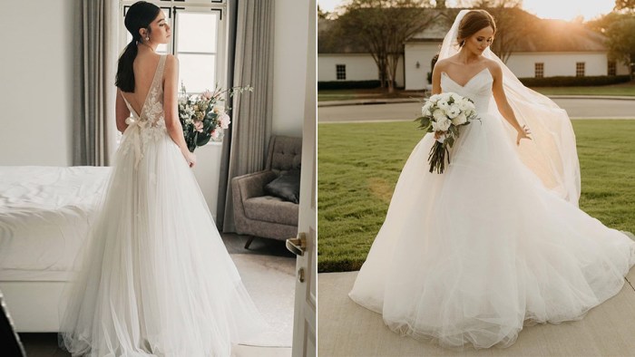 Tulle Wedding Dress with Sleeves A Comprehensive Guide